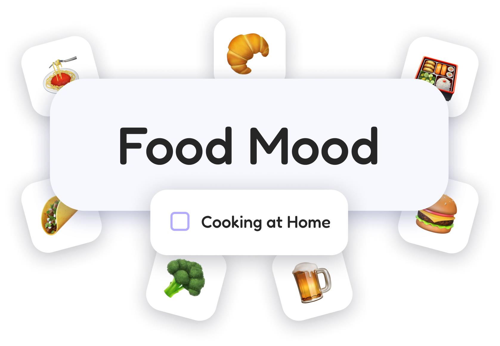 Selecting food preferences in FlapTrip with a Food Mood selector